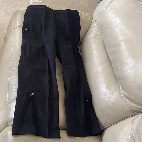 Bilancioni New without tags Men’s cotton pant with zipper pockets stitch details - Picture 4 of 6